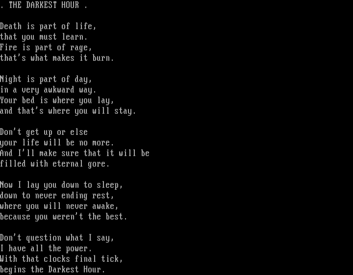 the darkest hour by poseidon