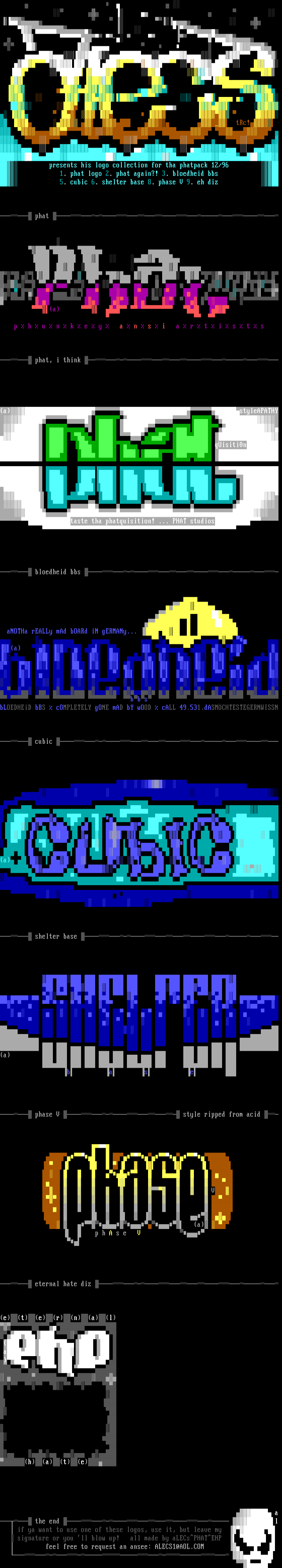 Logo Collection 12/96 by aLECs