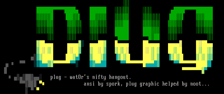 the plug logo by spork