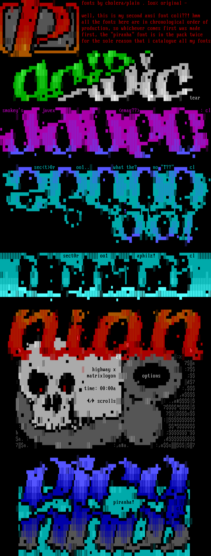 logo clustery .. by cholera