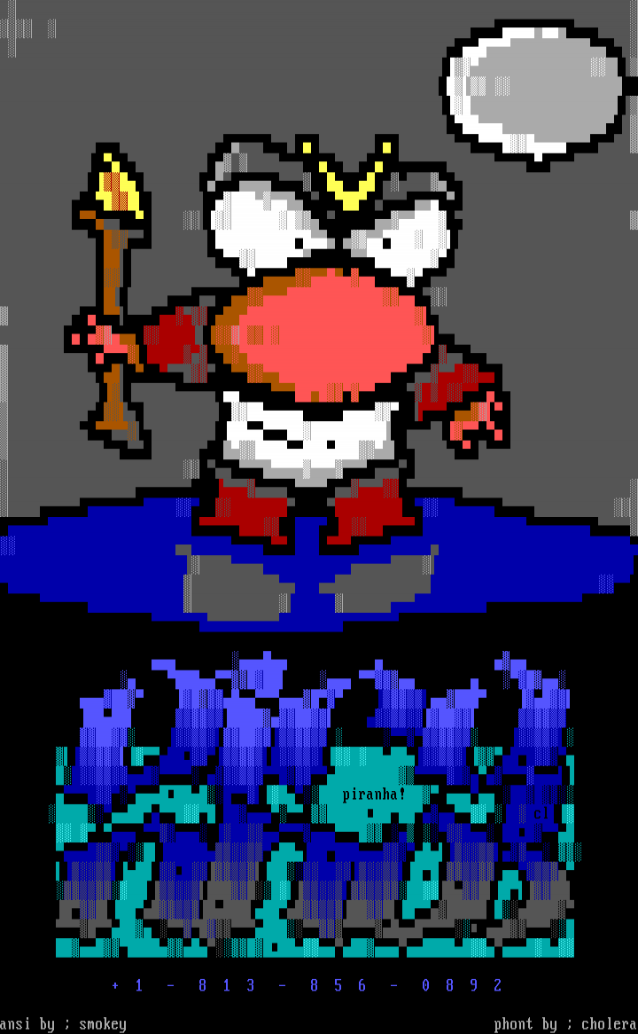 pIRANHA! by smokey & cholera