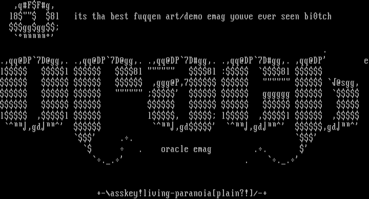 oracle emag by Living Paranoia