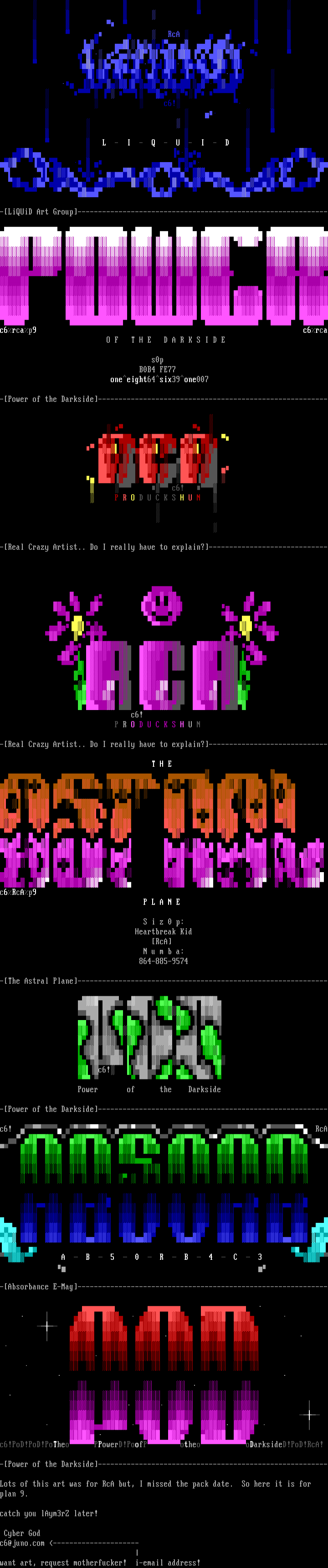 Ansi logo colly by Cyber God