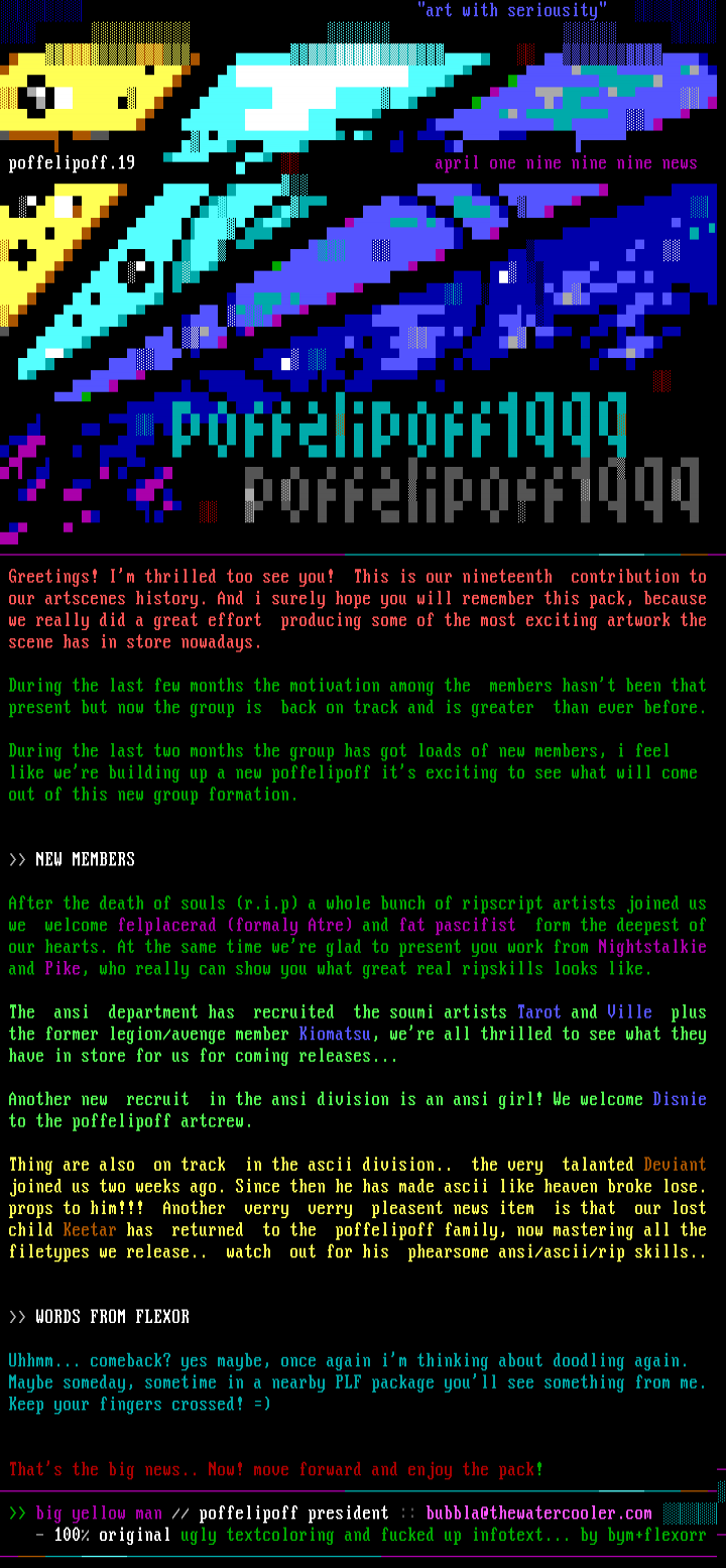 ----------------------------------- by 1999-04 newsfile