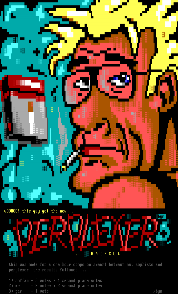 the perplexer haircut by big yellow man