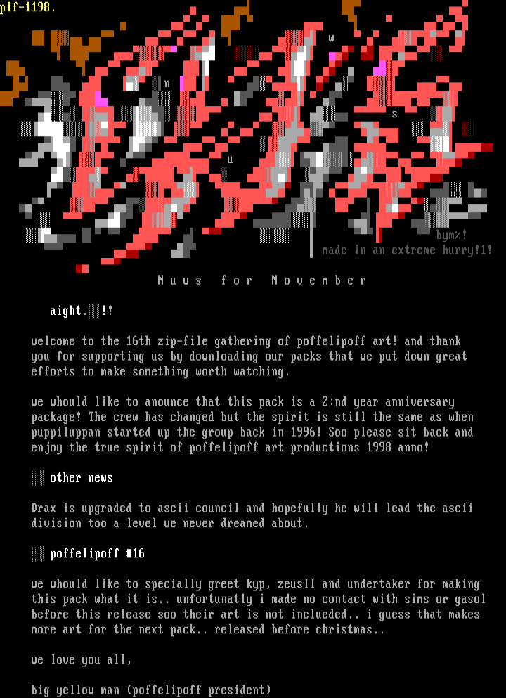 poffelipoff #16 - news thing by plf CREW