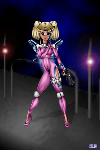 cyber manga by pike