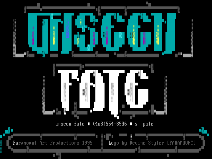Ansi for Unseen Fate by Devine Styler