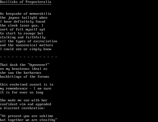 basilisks of preposteralia by silas kavi