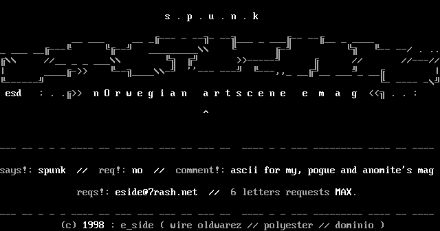 s.p.u.n.k by e_side