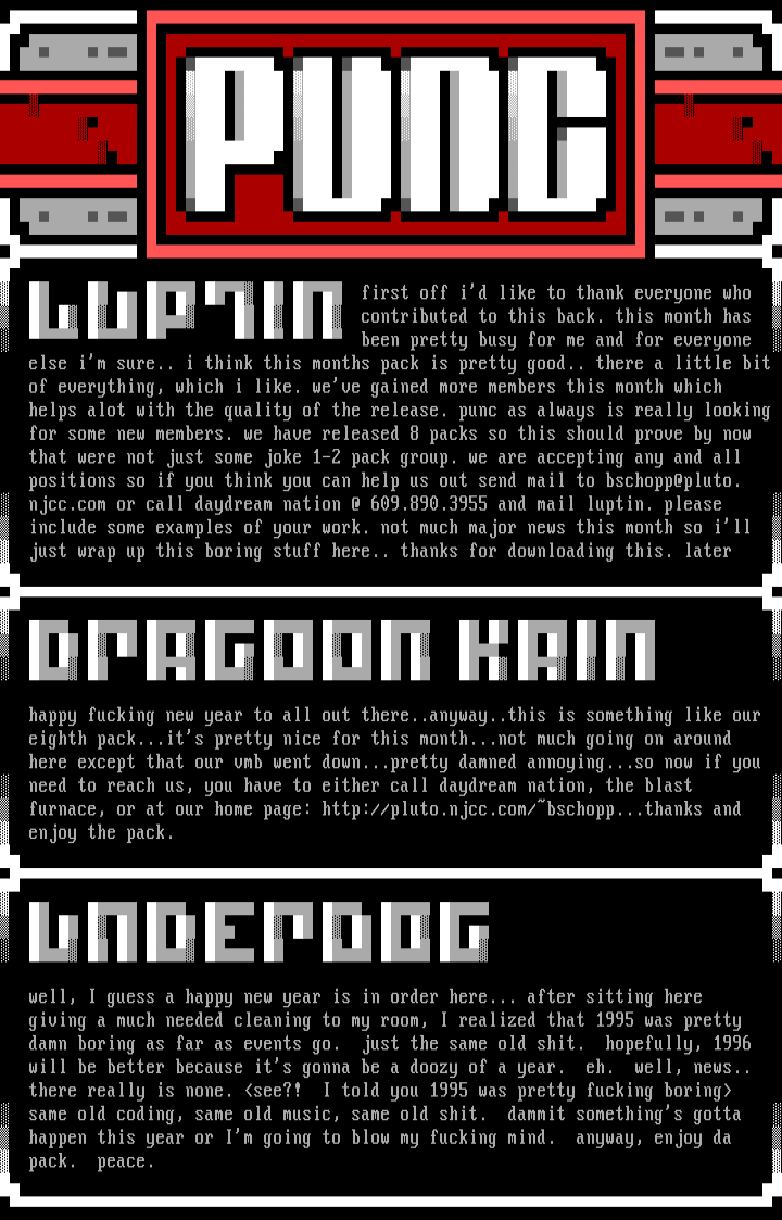 january info file