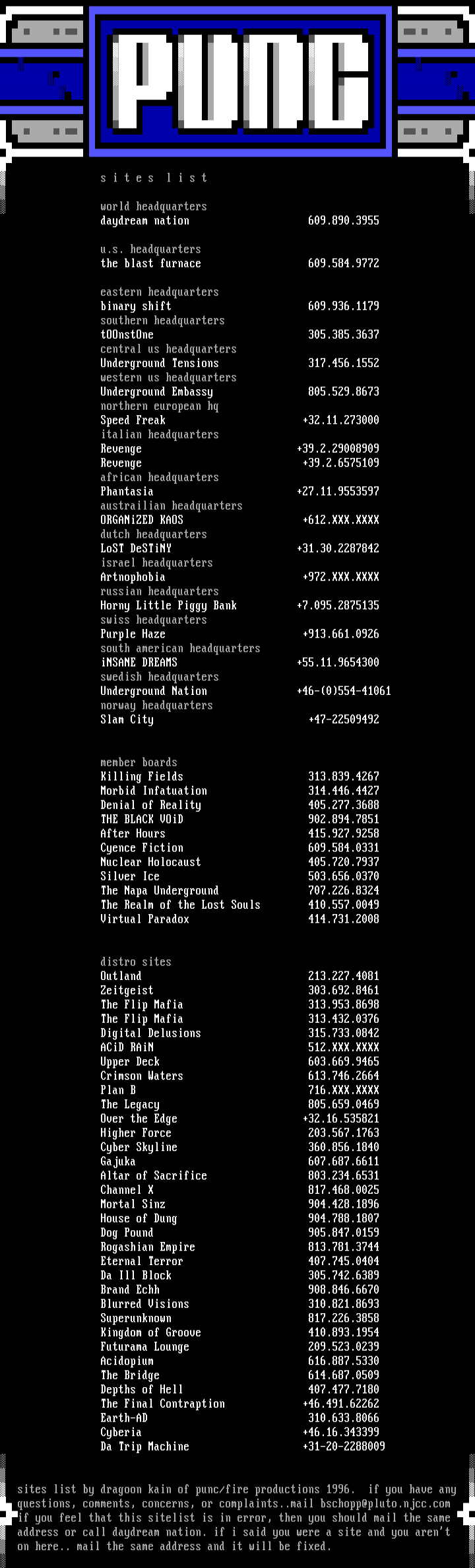 january sites file