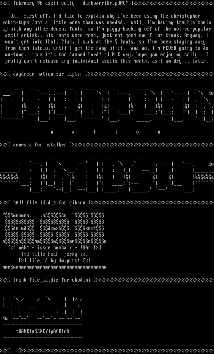 feb '96 ascii colly by darkwarriOr
