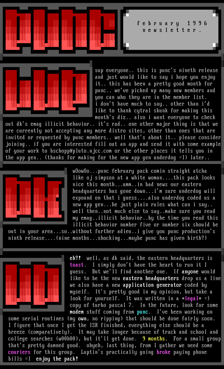 february info file