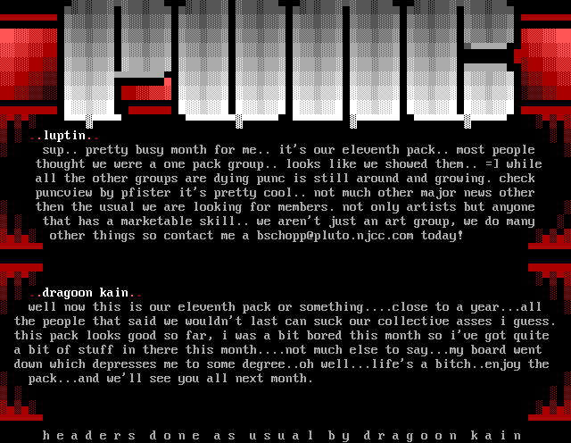 april info file