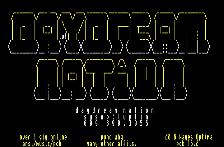 daydream nation by luptin