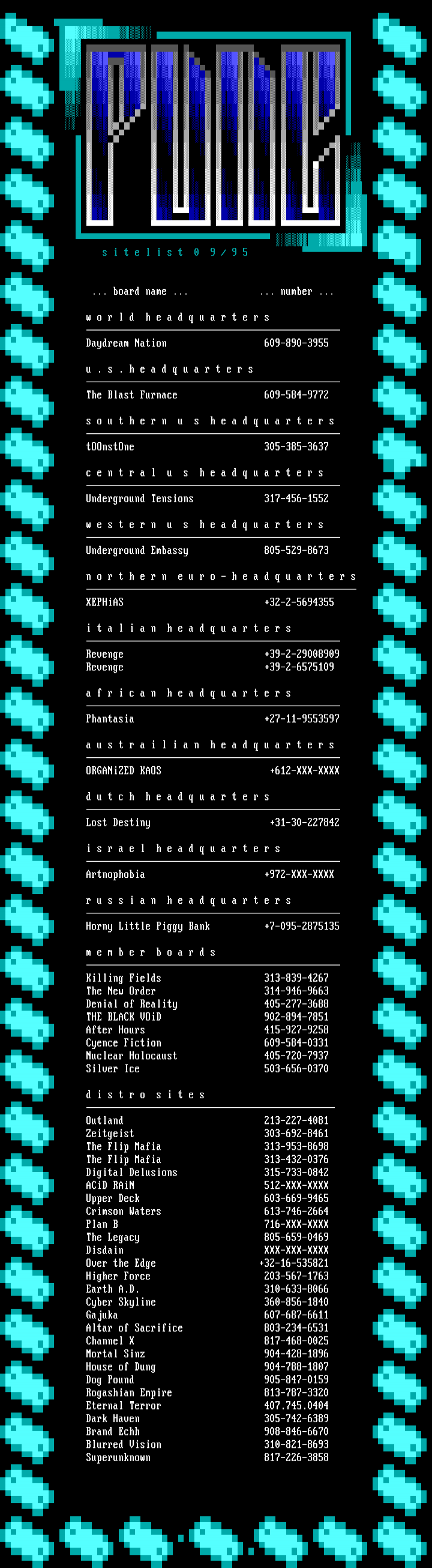 september site list