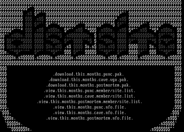 dist site menu by totally destroyed