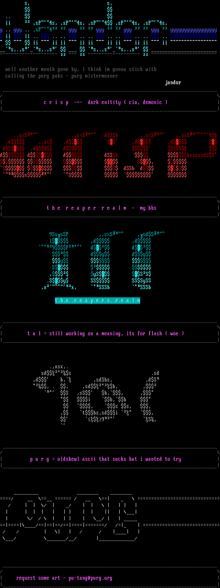 ascii colly by jandor