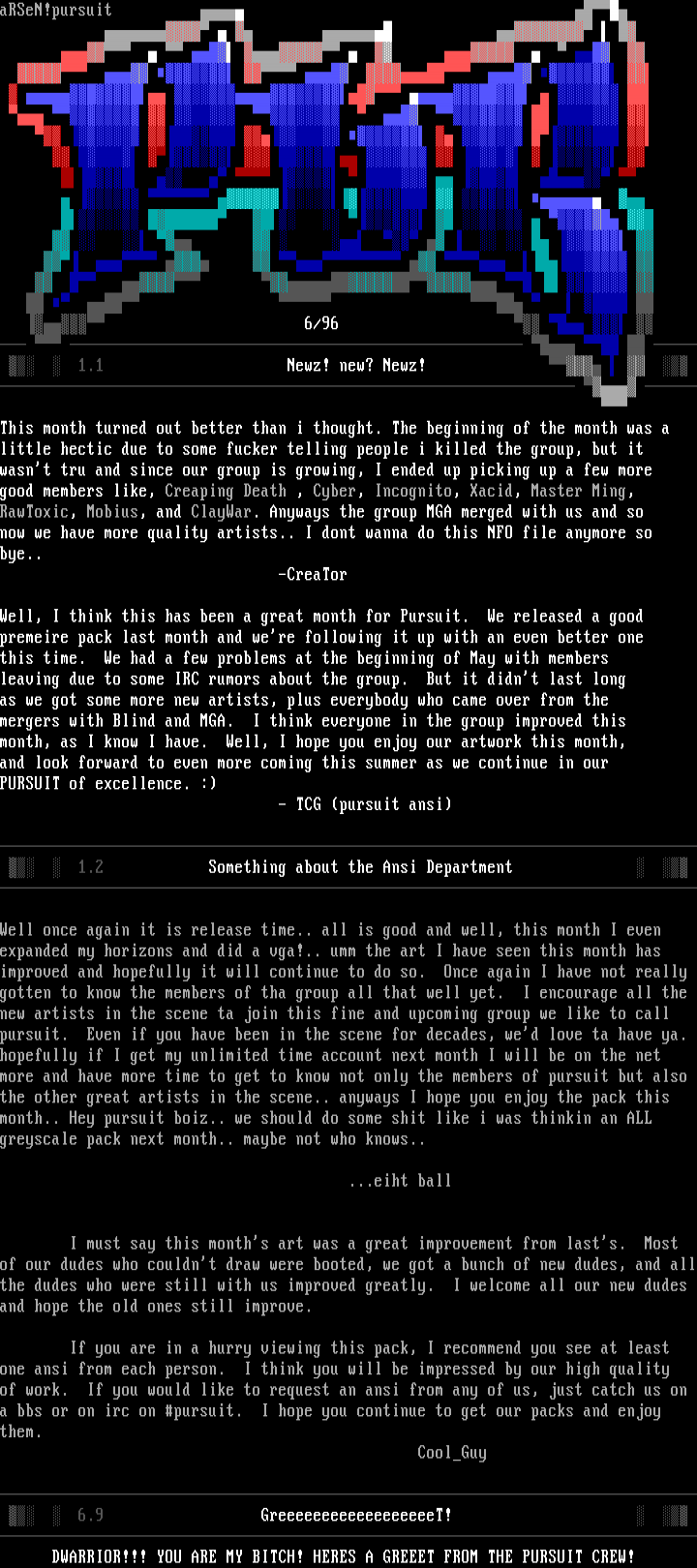 News/Updates by pursuit