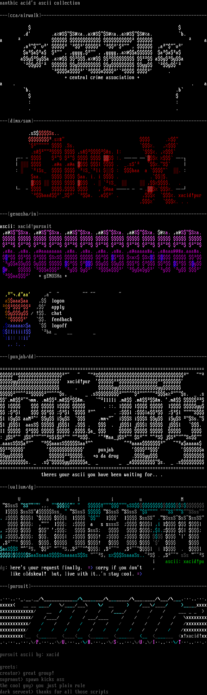 07/96 ascii colly by xanthic acid