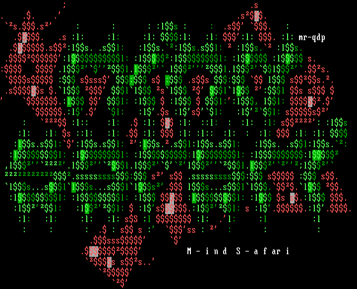 mind safari <ansi version> by mithrandir