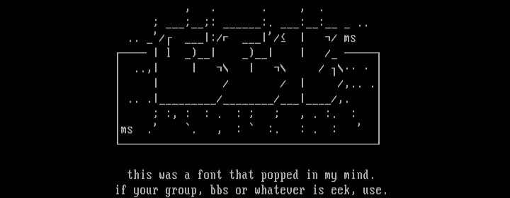 it says eek. it was just a vision. by Morphius