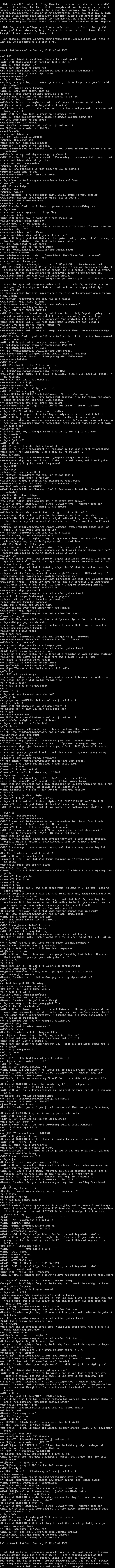 #ASCII - IBM vs. Ami views on mR! by Various People