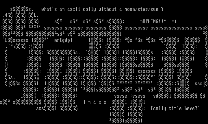 index ascii <for windrider> by Mithrandir