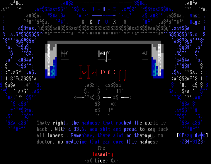 The House of Madness #3 by Rage
