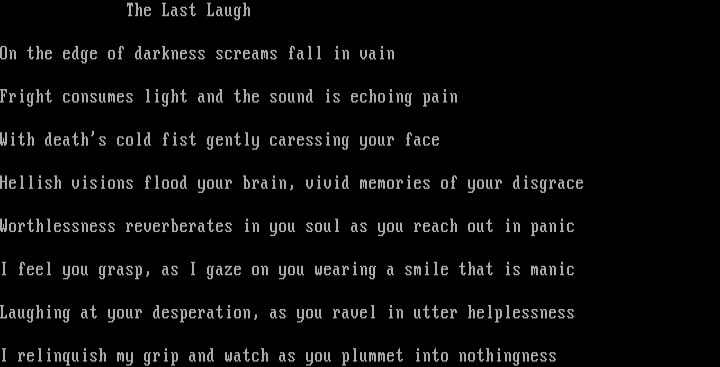 The Last Laugh by Cactus