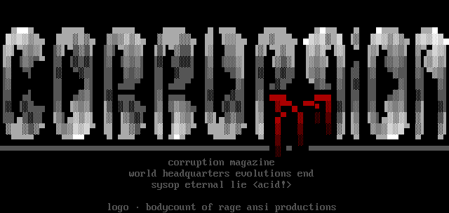 Corruption Magazine by BodyCount
