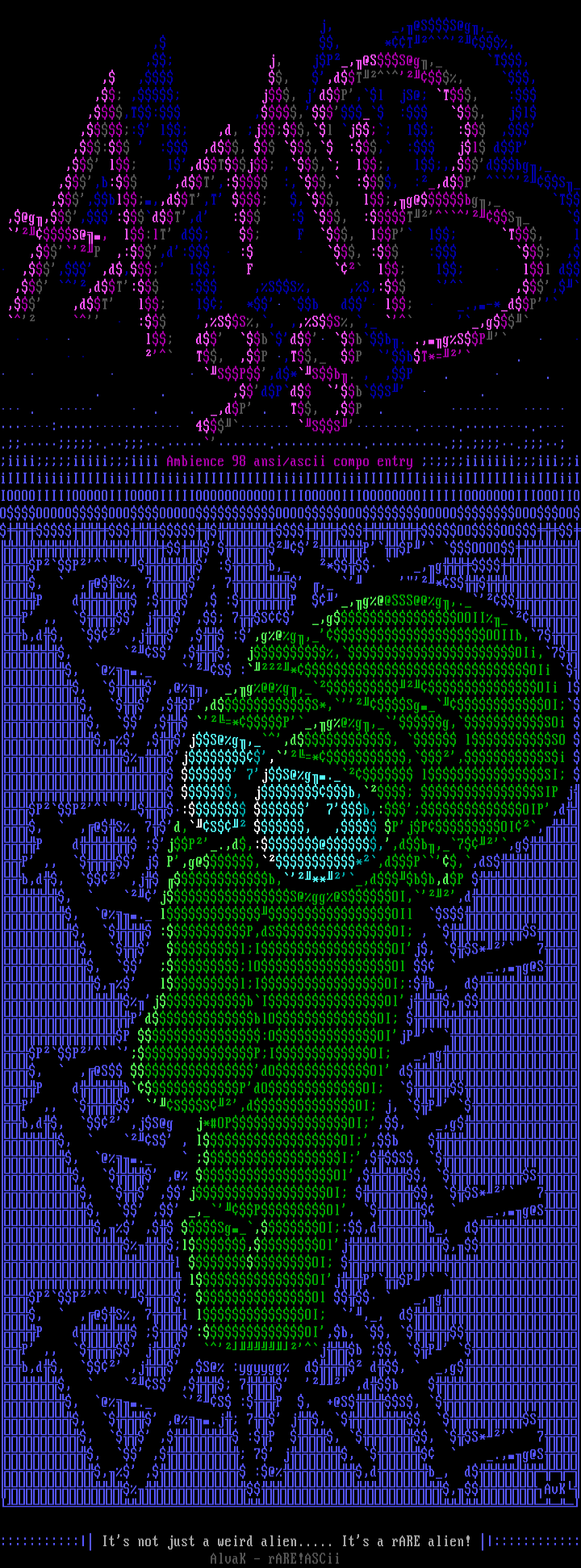 rARE Alien by AlvaK
