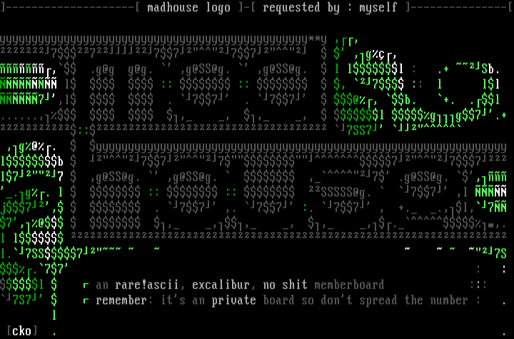 madhouse logo by cuckoo