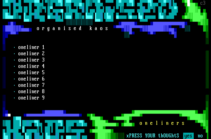 org kaos onliners by criminal enigma
