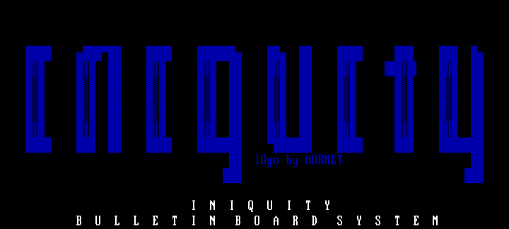 iniquity logo by Hornet