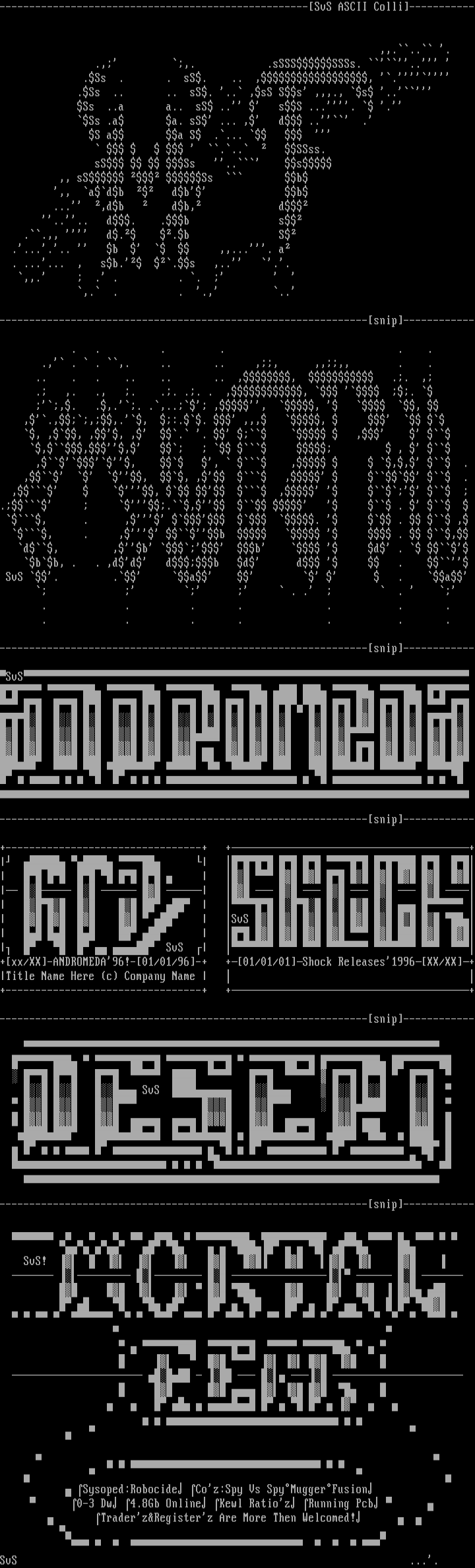 Spy vs Spy by Ascii Colli