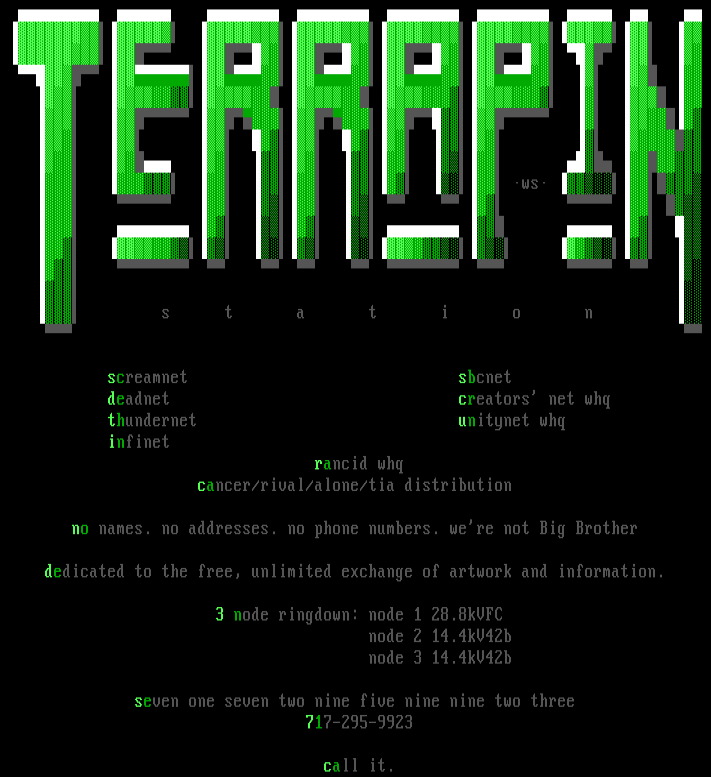 Terrapin 'Zeppelin-Font' Logo by woodstock