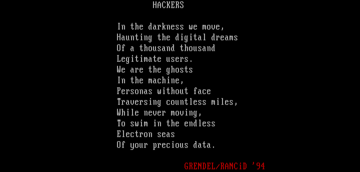 Hackers by Grendel