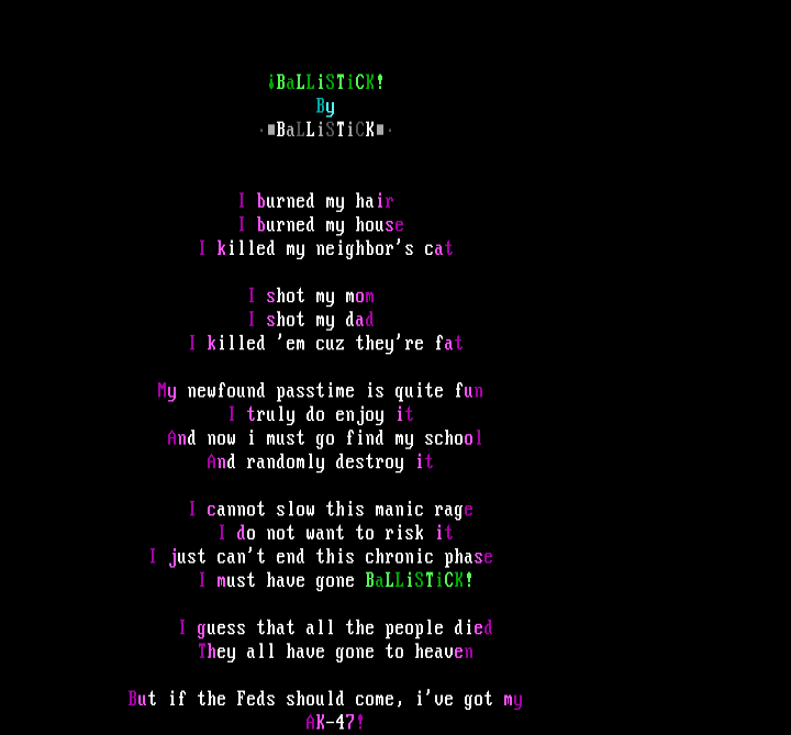 Ballistick by Ballistick