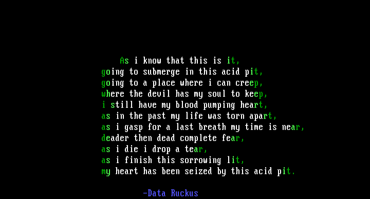 Acid Pit by Data Ruckus