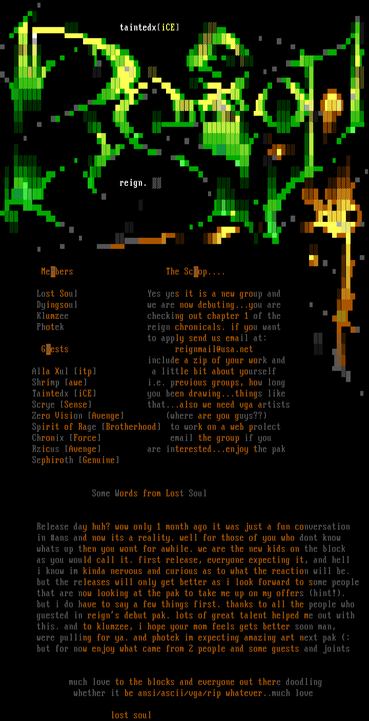 Reign Info by Pic:Taintedx .iCe.