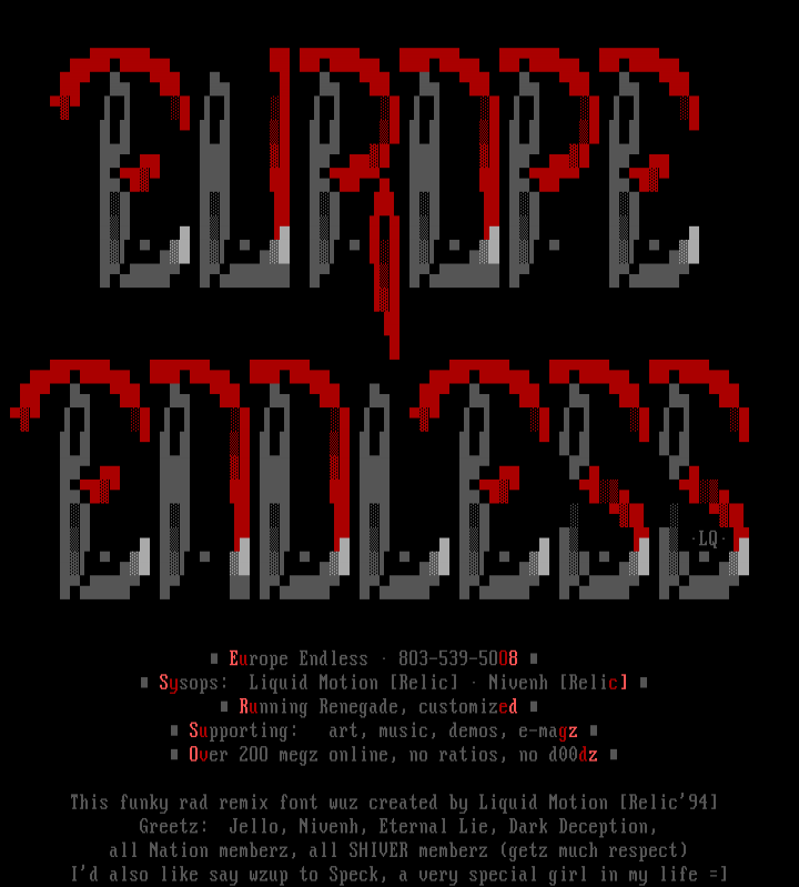 Europe Endless Logo by Liquid Motion