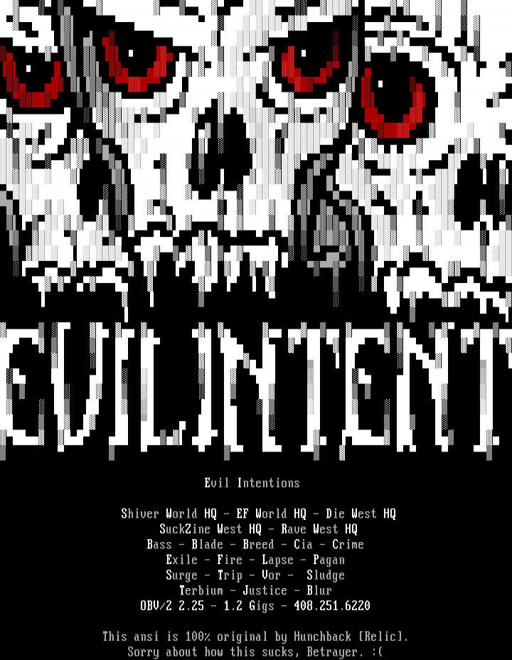 Evil Intentions by Hunchback