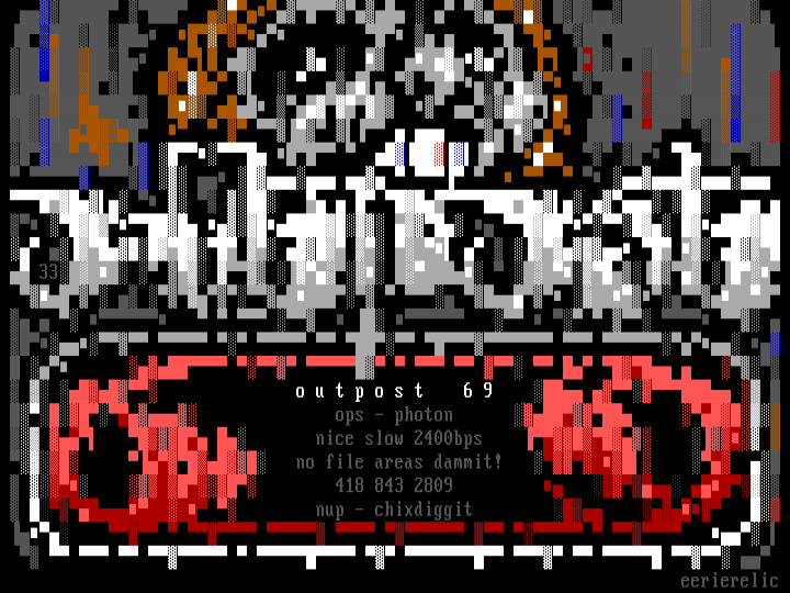 oUTPOST sIXTY nINE sCREEN by eERIE