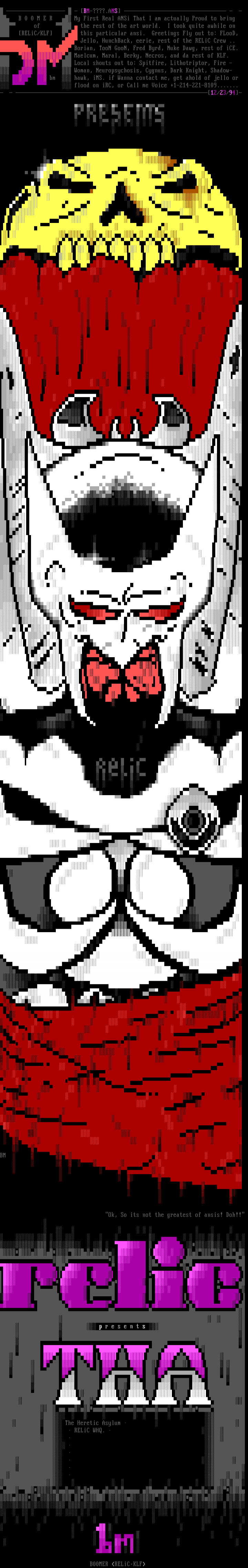 The Heretic Asylum by B00MER