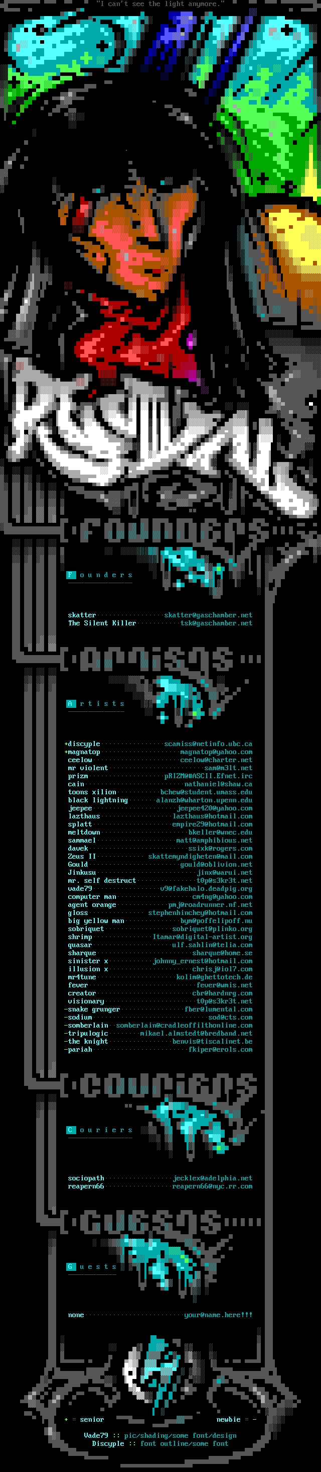 Revival #4 Memberlist by skatter/discyple
