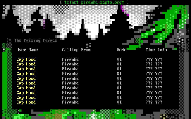 Piranha's LAST CALLERS by superbym