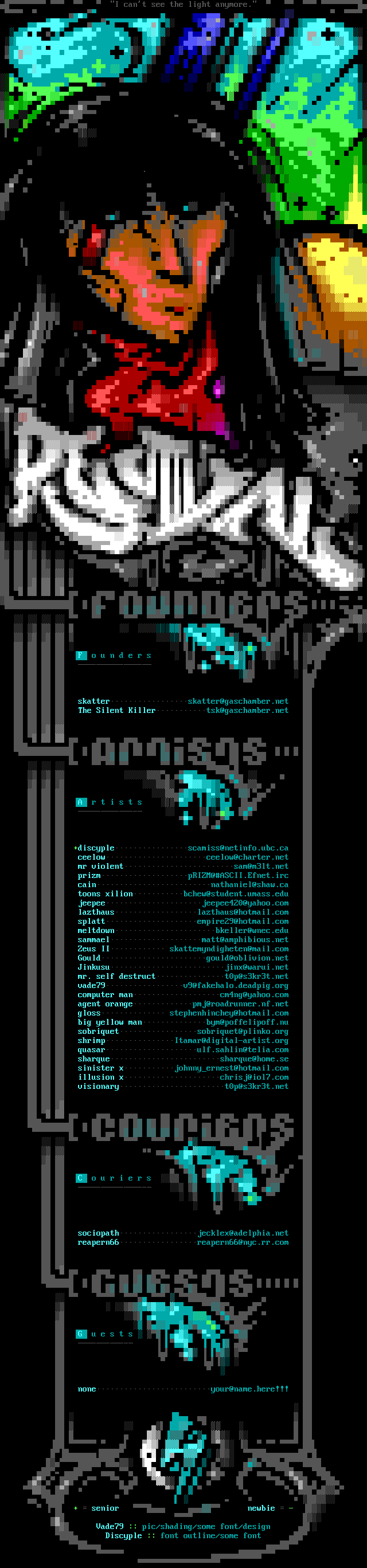 Revival #6 Memberlist by skatter/discyple
