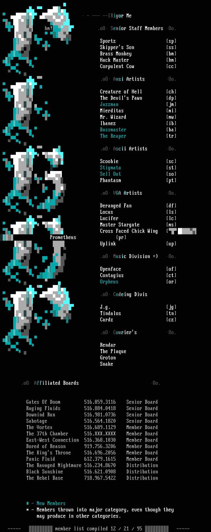 January 96' by Member List